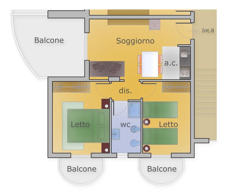 Il Ventaglio Apartment Martinsicuro Eksteriør billede